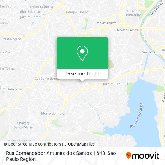 Rua Comendador Antunes dos Santos  1640 map