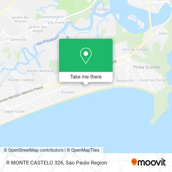 R MONTE CASTELO 326 map