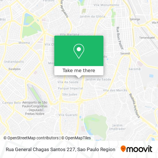 Rua General Chagas Santos  227 map