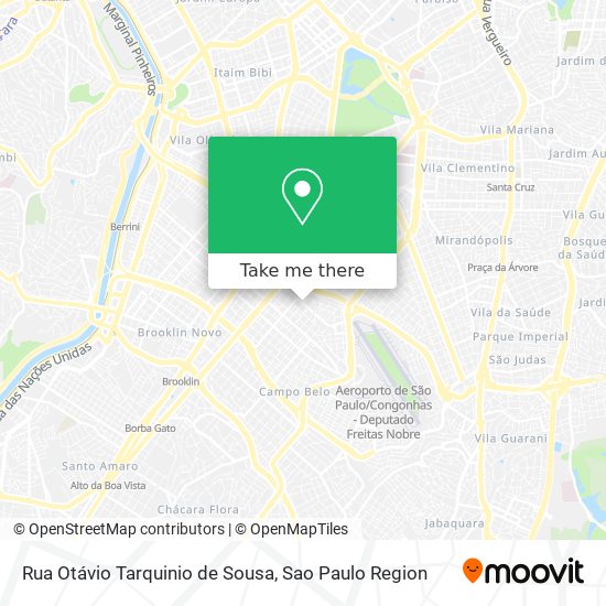 Rua Otávio Tarquinio de Sousa map