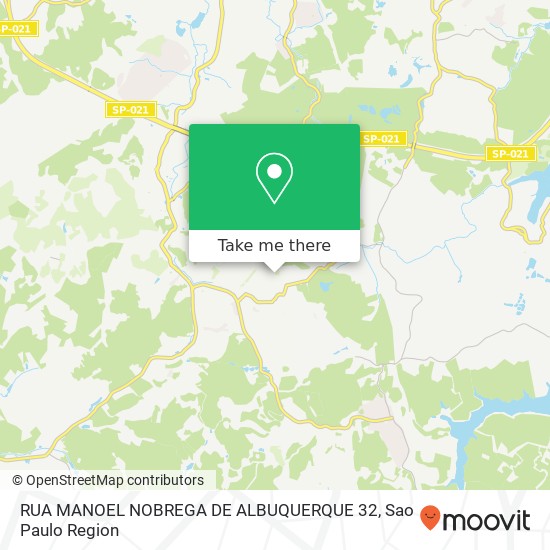 Mapa RUA MANOEL NOBREGA DE ALBUQUERQUE 32