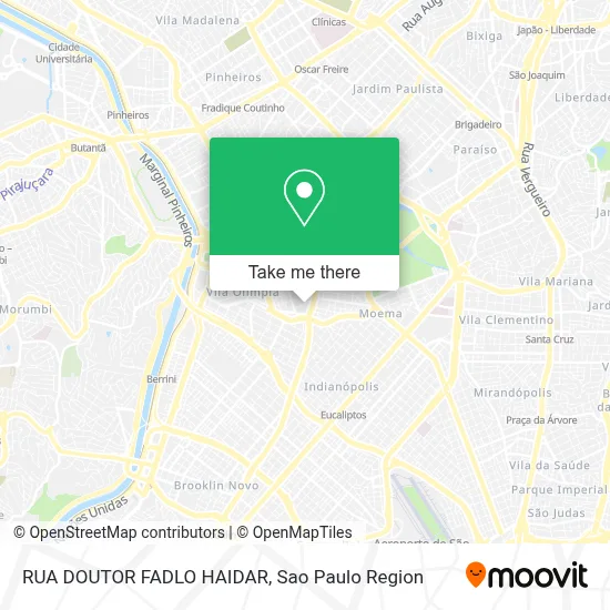 RUA DOUTOR FADLO HAIDAR map