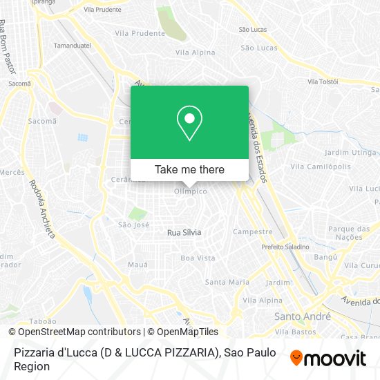 Pizzaria d'Lucca (D & LUCCA PIZZARIA) map