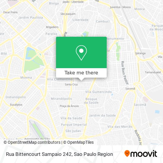 Rua Bittencourt Sampaio 242 map