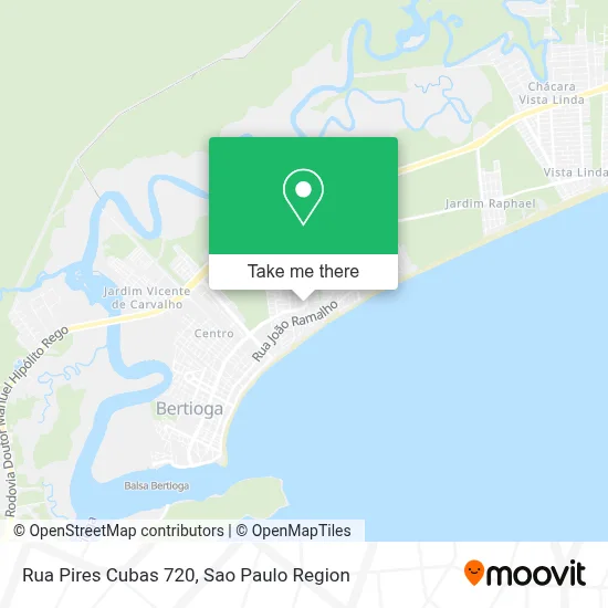 Rua Pires Cubas  720 map