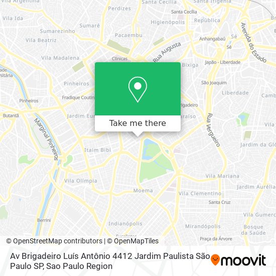 Av  Brigadeiro Luís Antônio  4412   Jardim Paulista  São Paulo   SP map