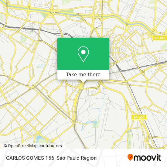 CARLOS GOMES 156 map