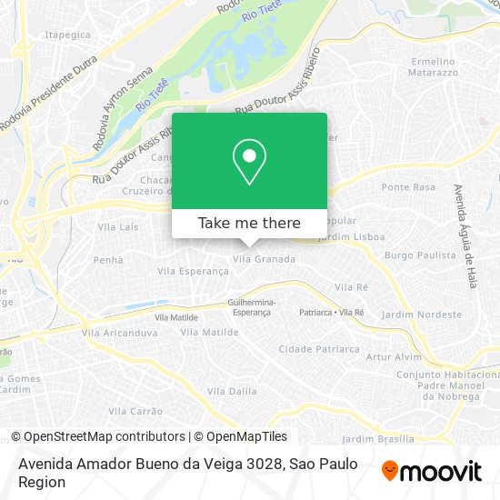 Avenida Amador Bueno da Veiga 3028 map