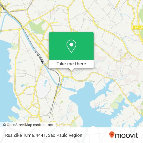 Mapa Rua Zike Tuma, 4441