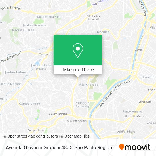Avenida Giovanni Gronchi 4855 map