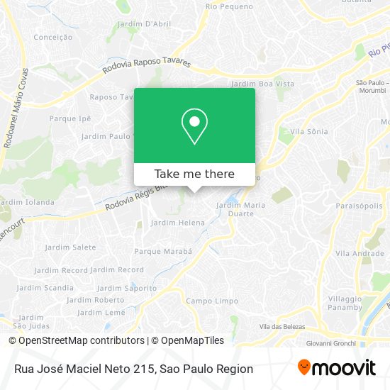 Rua José Maciel Neto 215 map