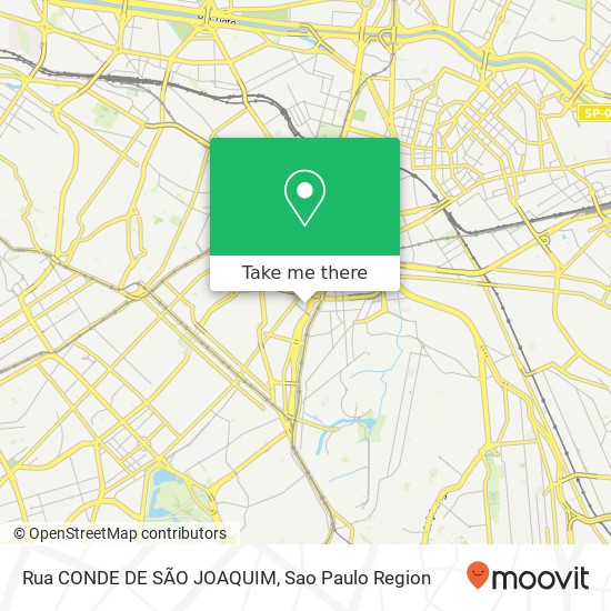 Rua CONDE DE SÃO JOAQUIM map