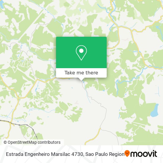 Mapa Estrada Engenheiro Marsilac 4730