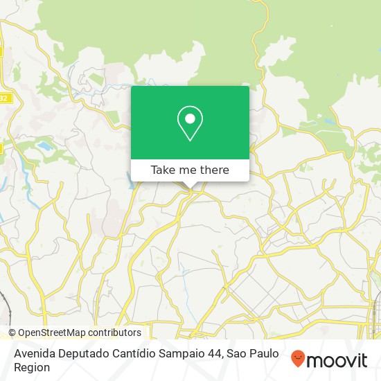 Mapa Avenida Deputado Cantídio Sampaio  44