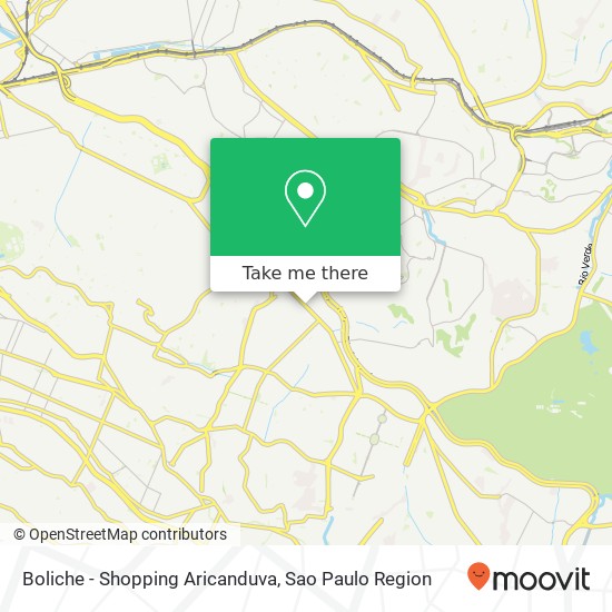 Mapa Boliche - Shopping Aricanduva