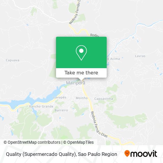 Quality (Supermercado Quality) map