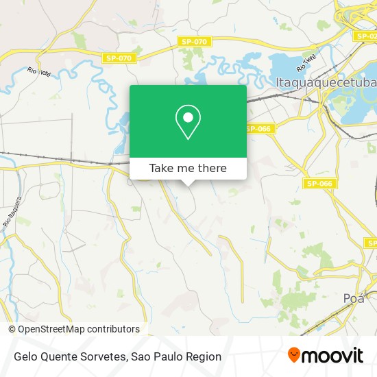 Gelo Quente Sorvetes map