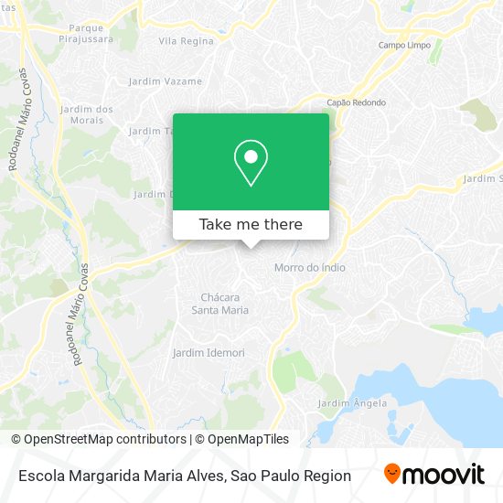 Mapa Escola Margarida Maria Alves