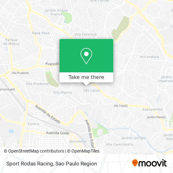 Sport Rodas Racing map