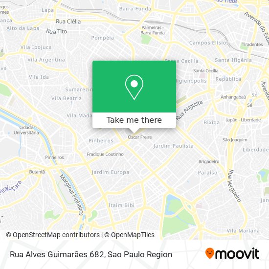 Rua Alves Guimarães  682 map