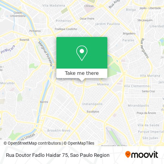 Rua Doutor Fadlo Haidar 75 map