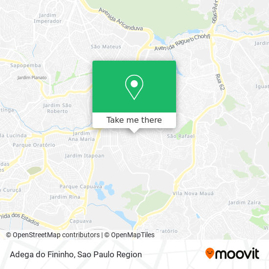 Adega do Fininho map