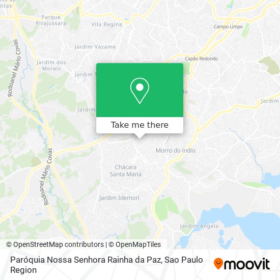 Paróquia Nossa Senhora Rainha da Paz map