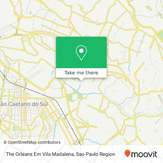 The Orleans Em Vila Madalena map