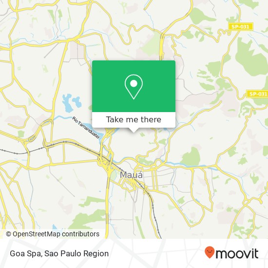 Mapa Goa Spa