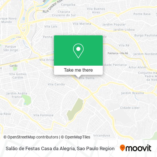 Salão de Festas Casa da Alegria map