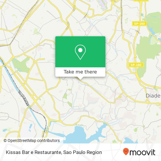 Kissas Bar e Restaurante map