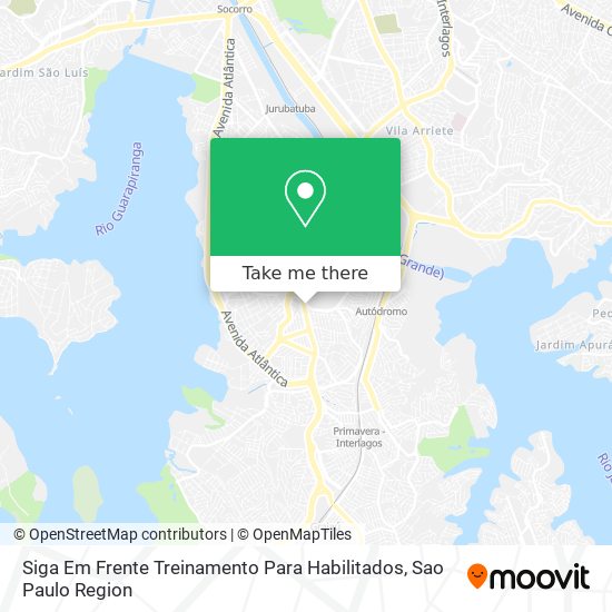 Mapa Siga Em Frente Treinamento Para Habilitados