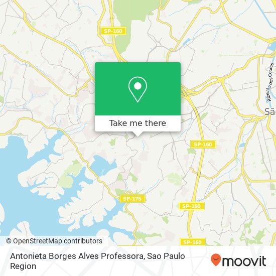 Mapa Antonieta Borges Alves Professora