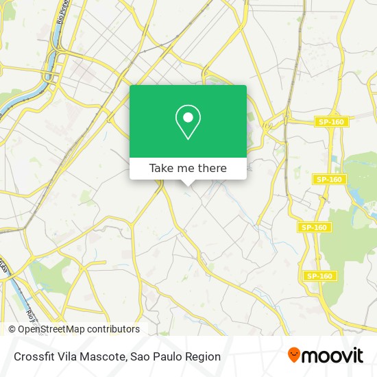 Crossfit Vila Mascote map