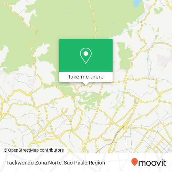 Mapa Taekwondo Zona Norte