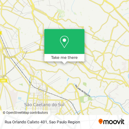 Rua Orlando Calixto 401 map