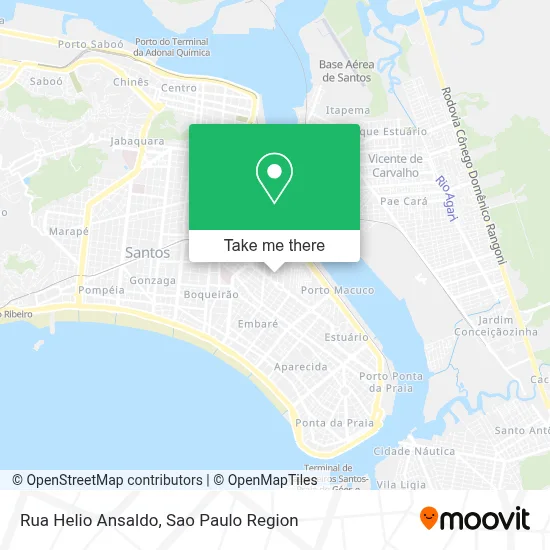 Rua Helio Ansaldo map