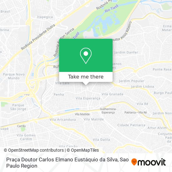 Praça Doutor Carlos Elmano Eustáquio da Silva map