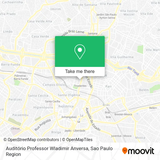 Auditório Professor Wladimir Anversa map