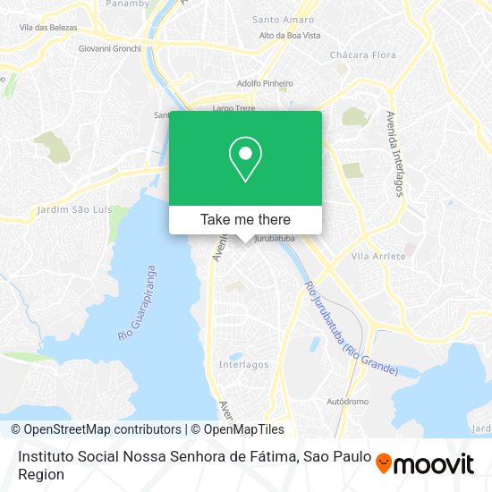 Instituto Social Nossa Senhora de Fátima map