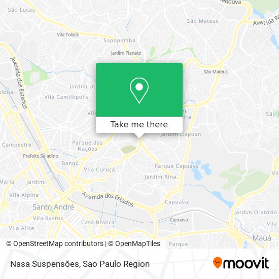 Mapa Nasa Suspensões