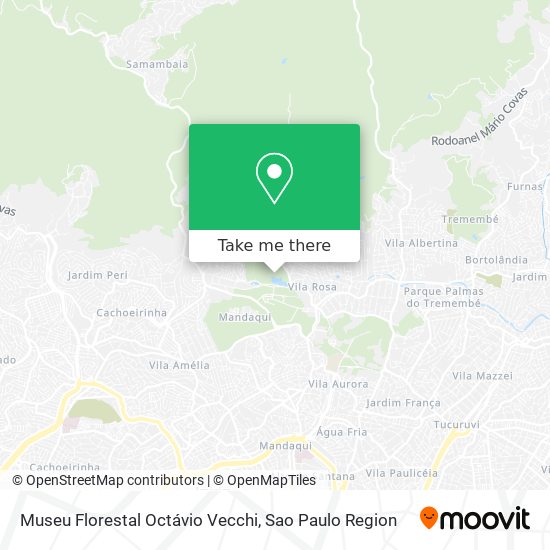 Museu Florestal Octávio Vecchi map