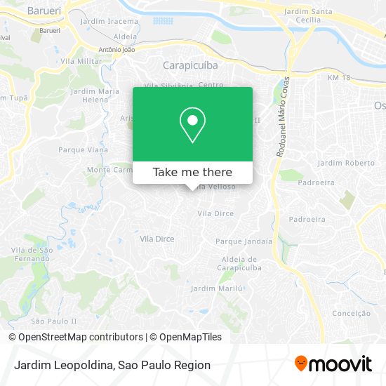 Jardim Leopoldina map