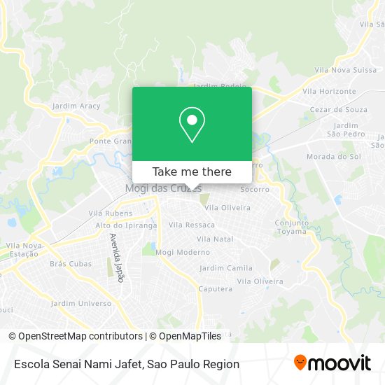 Escola Senai Nami Jafet map