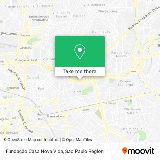 Fundação Casa Nova Vida map