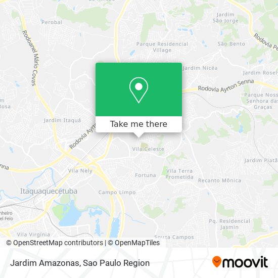 Jardim Amazonas map