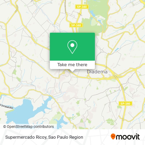 Supermercado Ricoy map