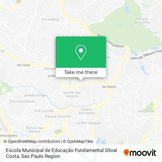 Escola Municipal de Educação Fundamental Olival Costa map