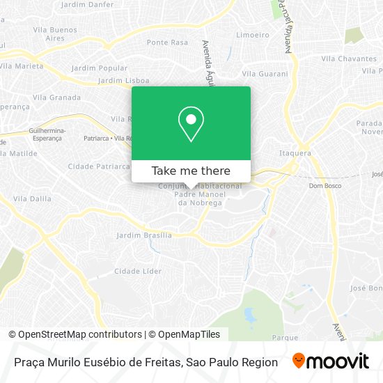 Praça Murilo Eusébio de Freitas map