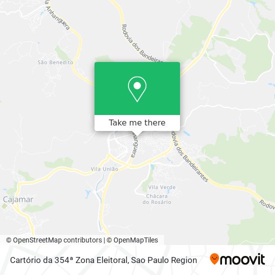 Cartório da 354ª Zona Eleitoral map